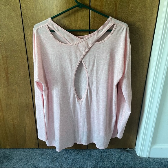 NEW Lululemon Pink Long Sleeve Top 8 - Picture 1 of 4